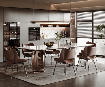 Modern Dining Room-ID:612798936