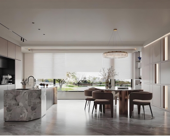 Modern Dining Room-ID:764410025