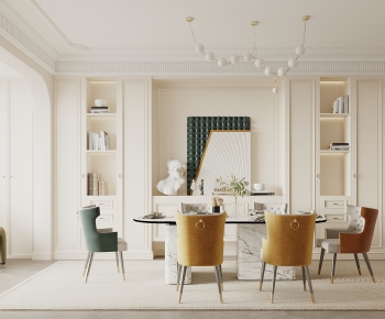 French Style Dining Room-ID:413325072