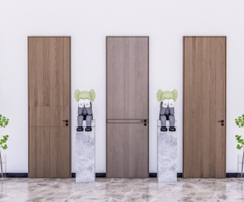 Modern Single Door-ID:724675891