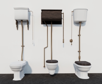 Retro Style Toilet-ID:182441008