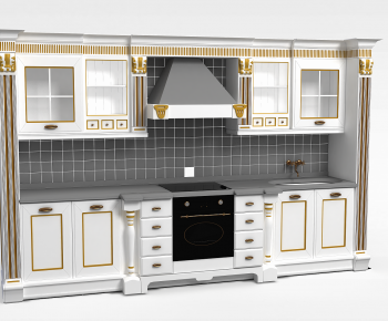 European Style Kitchen Cabinet-ID:207398891