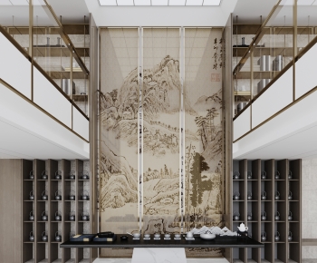 New Chinese Style Tea House-ID:868622062