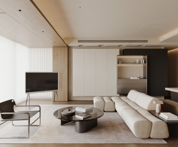 Modern A Living Room-ID:737274891