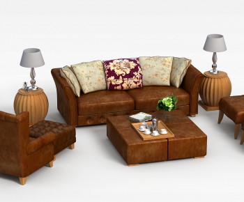European Style Sofa Combination-ID:131191973