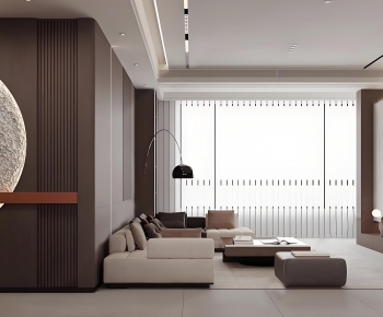 Modern A Living Room-ID:528162969