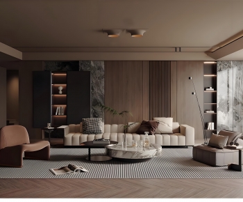 Modern A Living Room-ID:454612976