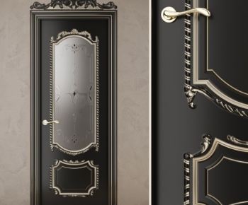 European Style Single Door-ID:357173924