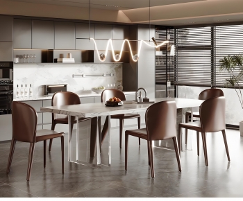 Modern Dining Room-ID:771605971