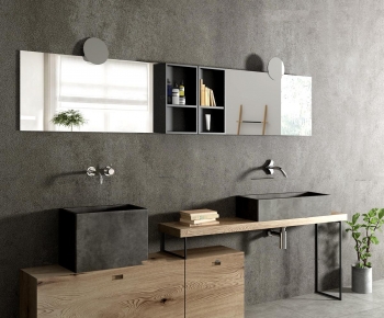 Modern Bathroom Cabinet-ID:788039929