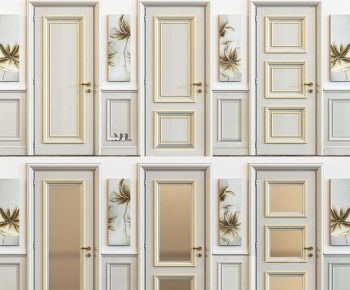European Style Single Door-ID:203346011