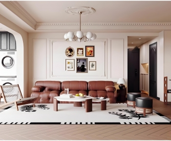 French Style A Living Room-ID:179215918
