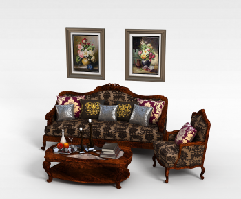 European Style Sofa Combination-ID:904349098