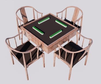 New Chinese Style Mahjong Tables And Chairs-ID:308526991