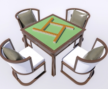 New Chinese Style Mahjong Tables And Chairs-ID:510440119