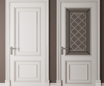 Simple European Style Single Door-ID:138077027