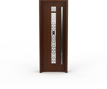 New Chinese Style Single Door-ID:131649026