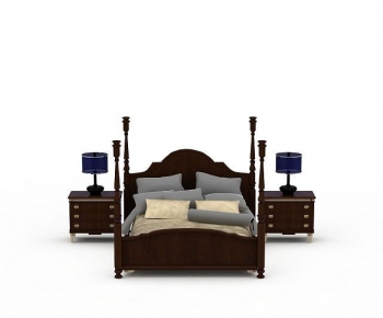 European Style Double Bed-ID:175702105