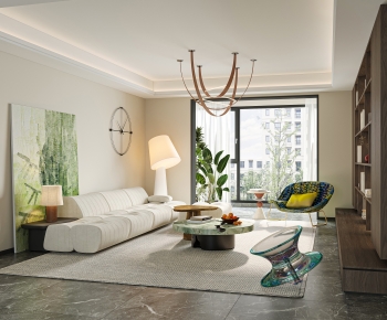 Modern A Living Room-ID:941834932