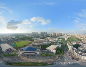 HDR城市建筑鸟瞰全景-ID:276271102