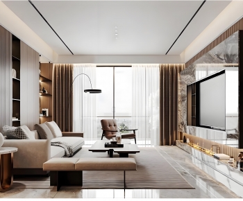 Modern A Living Room-ID:902045979