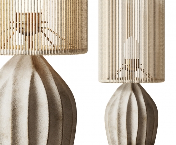 Wabi-sabi Style Table Lamp-ID:915024048