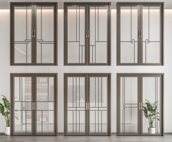 New Chinese Style Sliding Door-ID:975960971