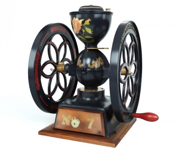 Retro Style Kitchen Electric Coffee Machine-ID:592864998