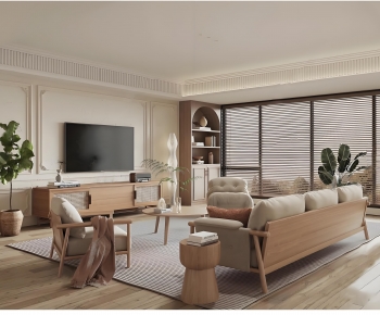 Nordic Style A Living Room-ID:919689894