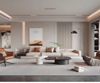 Modern A Living Room-ID:815110925