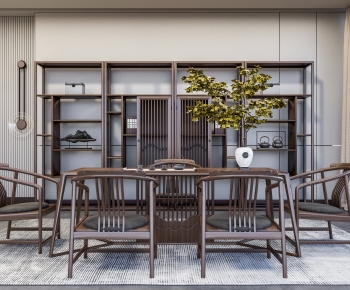 New Chinese Style Tea Tables And Chairs-ID:168277033