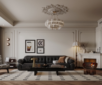 French Style A Living Room-ID:226769417