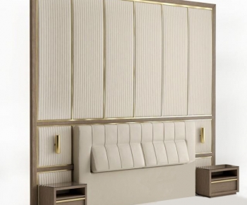 Simple European Style TV Wall-ID:804836032