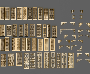 New Chinese Style Partition-ID:584975964
