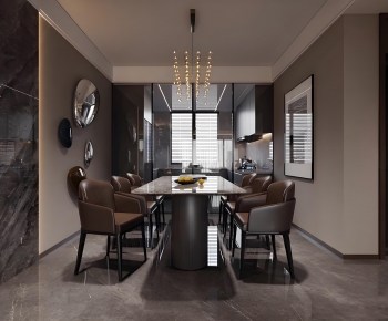 Modern Dining Room-ID:614078044
