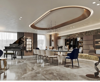 Modern Dining Room-ID:897030125