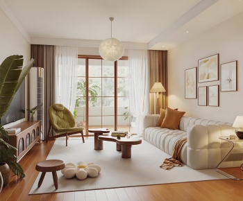Nordic Style A Living Room-ID:228539943