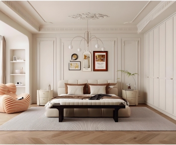 French Style Bedroom-ID:966082101
