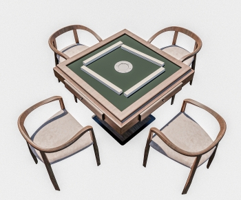 Modern Mahjong Tables And Chairs-ID:690510032