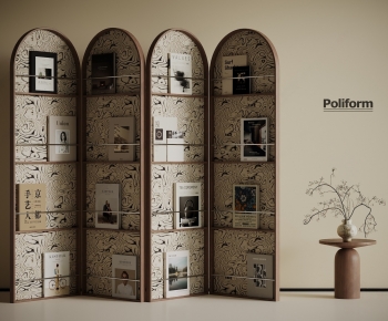 Modern Wooden Screen Partition-ID:600747118