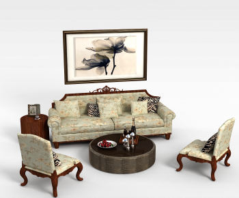 European Style Sofa Combination-ID:630795962