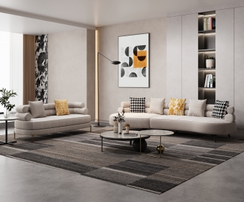 Modern A Living Room-ID:518329125