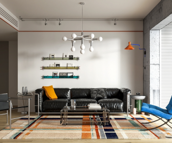 Modern A Living Room-ID:222584019