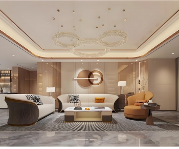 Modern A Living Room-ID:292921126