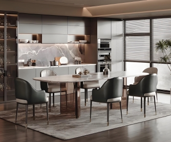 Modern Dining Room-ID:921360029