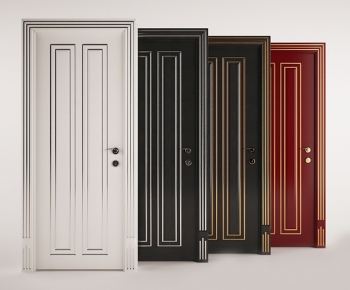European Style Single Door-ID:292788031