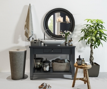 Modern Bathroom Cabinet-ID:177773005