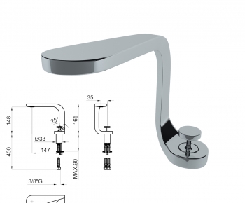 Modern Faucet/Shower-ID:738465078
