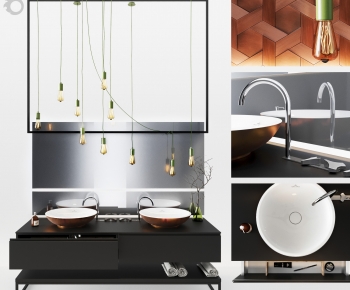 Modern Bathroom Cabinet-ID:336317068