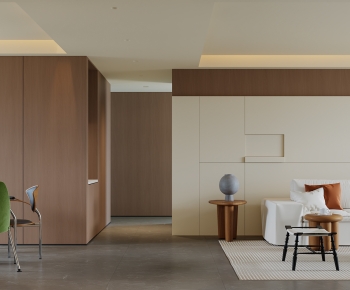 Modern A Living Room-ID:814937114